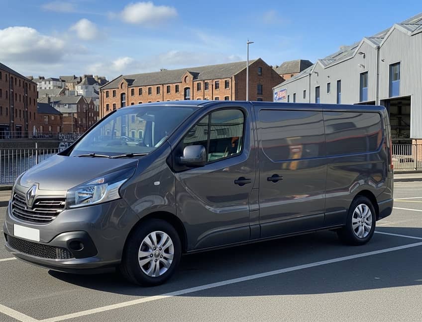 Professional vehicle representing quality